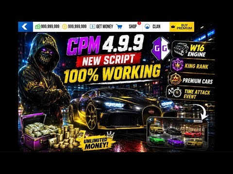 CAR PARKING MULTIPLAYER SCRIPT V4.9.9 🤯 | Unlock All Cars & Unlimited Money 2026