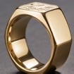 Taranis Thunder Bull Celtic 18K Gold Ring Storm Power Jewelry