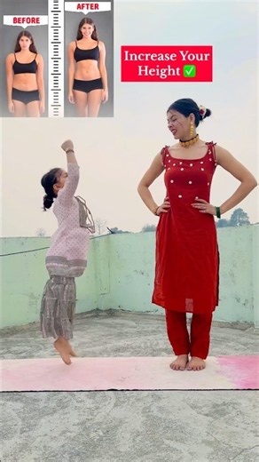 Increase Your Height ✅ #youtubeshorts #viral #fitness #yoga #yogaskills #trending #shorts #healthy