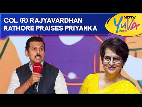 Rajyavardhan Rathore On Priyanka Gandhi: "Respect Even Opponents Who Speak Well"