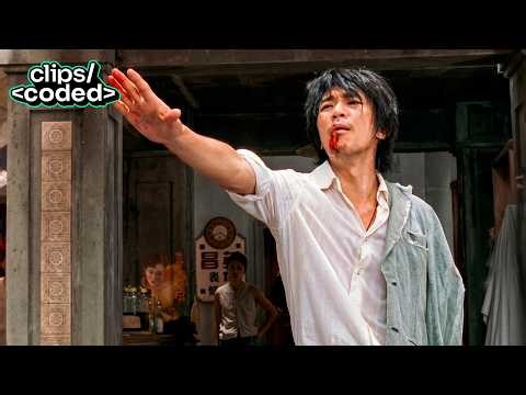 kung fu hustle (2004) - sing chooses a fighter from pig sty alley