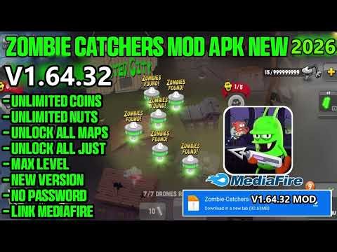 Download Zombie Catchers Mod Apk V1.64.32 Terbaru 2026 - Max Level & No Password