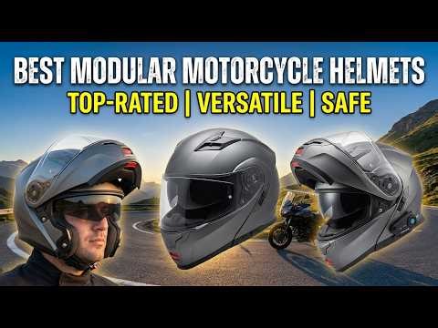 TOP 5 Best Modular Motorcycle Helmets 2026 | Modular Helmets For Touring And Long Rides
