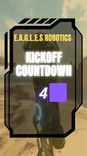 🚨 FRC KICKOFF COUNTDOWN: 7 DAYS! 🚨 We are SOOOOO excited! —FIRST Robotics Competition Kickoff is just one week away! E.A.G.L.E.S. Robotics 8286 is thrilled to be watching live alongside our amazing robotics friends: 🛠️ Harrison Stingers of Steel Robotics 🛠️ BeaverTech Robotics 🛠️ Clare Chaos Theory Robotics We’ll be sharing the live stream link, so stay tuned and join us as we launch into FIRST AGE FRC season together. Let the games begin! 💜🦅💛 | Farwell Robotics