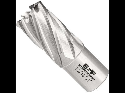 S&F 13/16" x 1" Mag Drill Bit Review - Pros & Cons - Annular Cutter