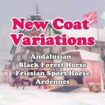 New Permanent Coat Variations in Star Stable Online 🎠 December Update