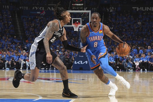 OKC Thunder vs. San Antonio Spurs: Full Western Conference Finals Schedule (Games 1-7)