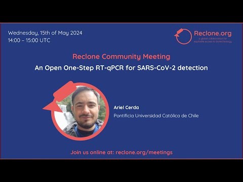 An Open One-Step RT-qPCR for SARS-CoV-2 Detection - Ariel Cerda & Fernán Federici