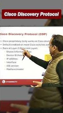 Cisco Discovery Protocol (CDP) 🔥 Explained