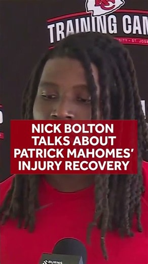 Nick Bolton kept seeing Patrick Mahomes at Chiefs facility during rehab