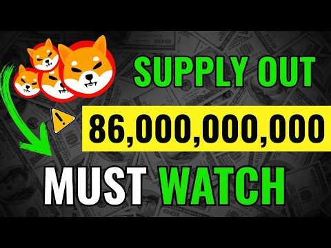 SHIBA INU: 86,000,000,000 TOKENS REMOVED FROM EXCHANGES IN 24 HOURS — SHIBA INU COIN NEWS PREDICTION