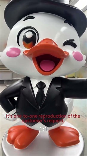 #3DPrinting #DonaldDuck #Disney ##Cartoon #Sculpture #3DPrintedFigure # #3DModeling #ResinPrint