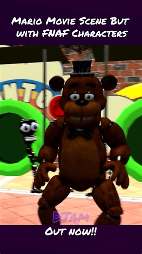 Out now! Mario Movie Scene but with FNAF Characters #fnaf #fivenightsatfreddys #supermariobrosmovie