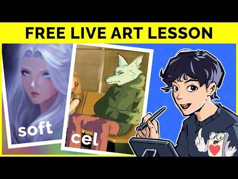 🔴 Shading Styles Face Off: Cel vs Soft in Real Time