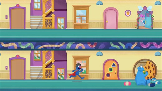 Super Grover, Super Elmo, AND Super Tango! The best superhelper team that Sesame Street has ever seen! 💙❤️🐶📺: @Netflix and @PBSKIDS