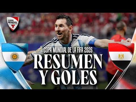 Argentina vs Egipto | Resumen y Goles | Copa Mundial de la FIFA 2026 | Telemundo