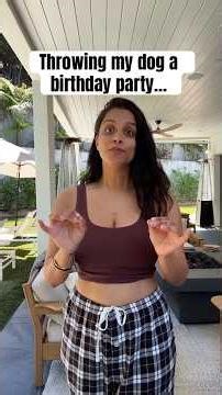 Throwing My Dog A Birthday Party!