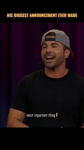 His Biggest Announcement Ever Made