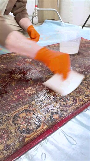 Turning an Old Rug Into a Solid Epoxy Table | Crafty Panda How