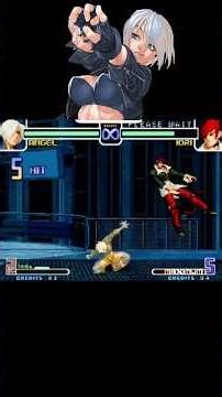 Angel 100% Death Combo Guide #gaming #snk #mexico #combo #shorts #kof2002