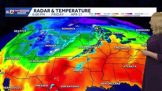 Hot highs in North Carolina, April 17 update | Spotty rain chances on Sunday, cooldown arriving