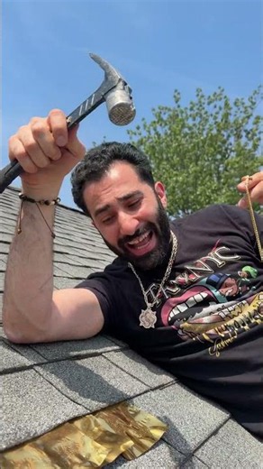 The Worlds First Golden Roof #traxnyc #pendant #shorts