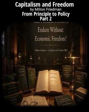 Milton Friedman "Capitalism and Freedom" | From Principle to PolicyFreedom_Part 2