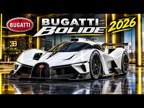 2026 Bugatti Bolide 🔥 The Ultimate White Hypercar | Insane Design & Performance