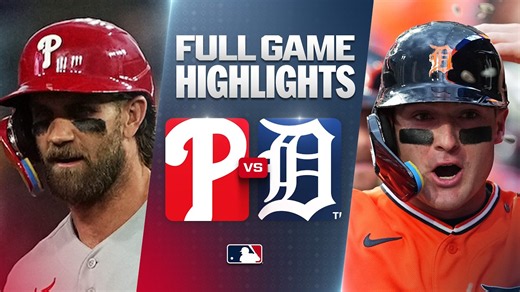 PHILLIES vs. TIGERS: Official Full Game Highlights (July 10) | 2026 MLB Season