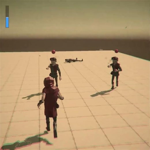 Unity Timestop combat - enemies update + UI #shorts #gamedev #devlog #unity