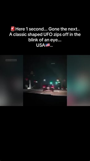 🚨Here 1 second... Gone the next.. A classic shaped UFO zips off in the blink of an eye... USA🇺🇸.. June 21, 2023.#UFOsighting #conspiracytok #fyp #foryoupage #tiktokviral