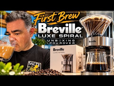 Breville Luxe Spiral Unboxing and Brew