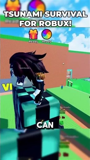 Roblox Anime Survive Tsunamis! #roblox #escapetsunami #brainrot #robloxgames