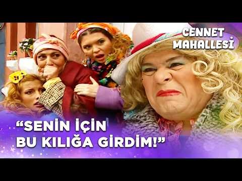 Cennet Mahallesi 68. Bölüm | Ethem kadın kılığına giriyor!