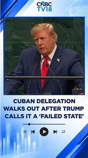 Cuban Delegation Walked Out After Donald Trump Calls It 'Absolutely Failed State' | UNGA 2026 | N18G