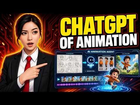 I Made an Animated Video Just by Chatting with AI Agent (Step-by-Step)