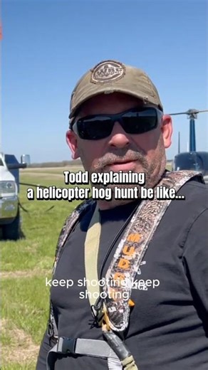 Todd Explains a Texas Helicopter Hog Hunt