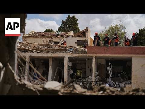 Iran missiles destroy buildings and cause injuries in Dimona, Israel