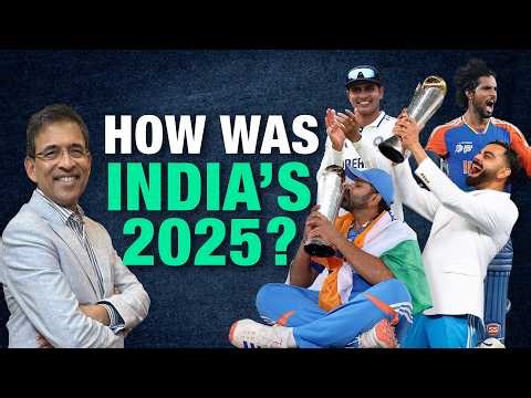 From test to triumph: Harsha Bhogle reviews India’s 2025 cricketing journey
