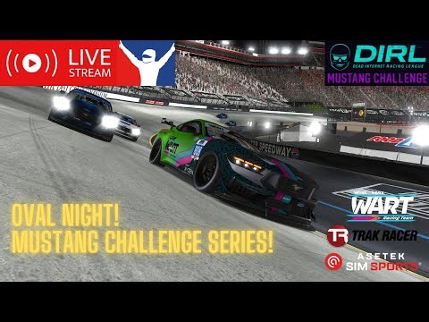 Oval night in the Mustang Challenge Series on iRacing! Vertical