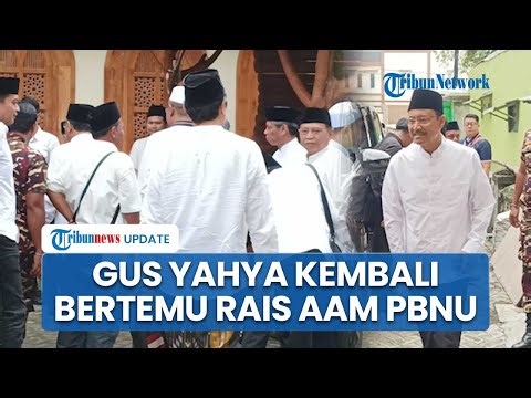 Gus Yahya Kembali Bertemu Kiai Miftach di Surabaya, Dikawal Sejumlah Petinggi PBNU Termasuk Gus Ipul