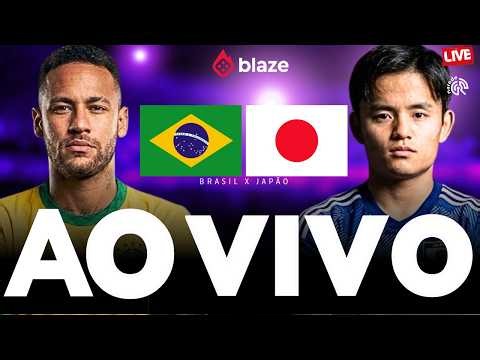🔴 BRASIL X JAPÃO | AO VIVO | COPA DE 2026