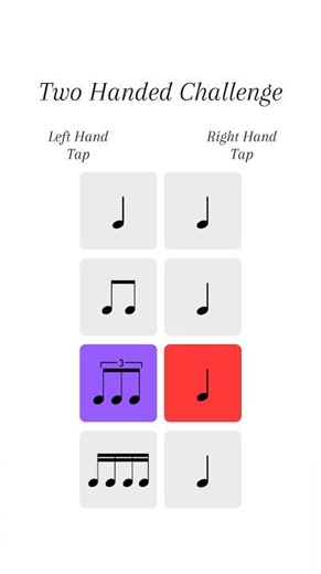 Two Handed Rhythm Challenge | One Beat Rhythm Combinations