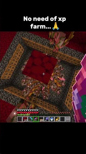 Minecraft no need of xp farm...