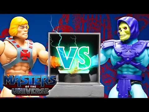 What's In the Box?? | He-Man vs. Skeletor vs. the Mystery Box Challenge!