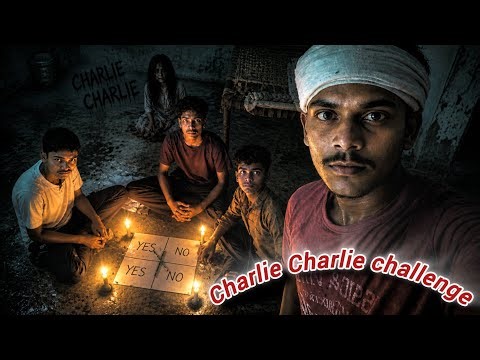 “Charlie Charlie Game With Friends… Real Horror Experience Inside Room!”