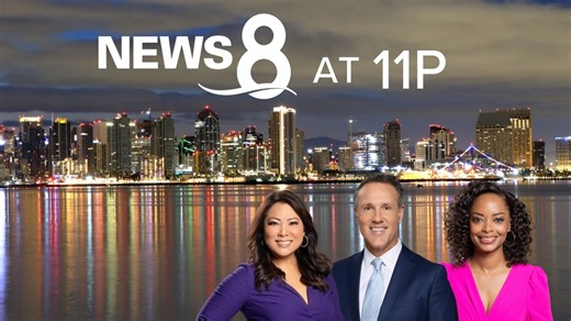 CBS 8 News @ 11pm