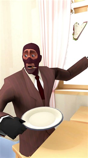Spy tried to save it 🍞😭 #tf2 #animation #memes