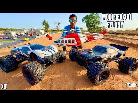 RC Fastest X01 Traxxas Car Modified to Biggest Monster Car – Chatpat toy tv