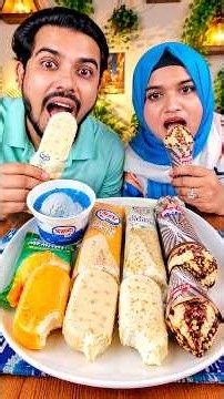 Ice cream bite challenge | Eaty Bity